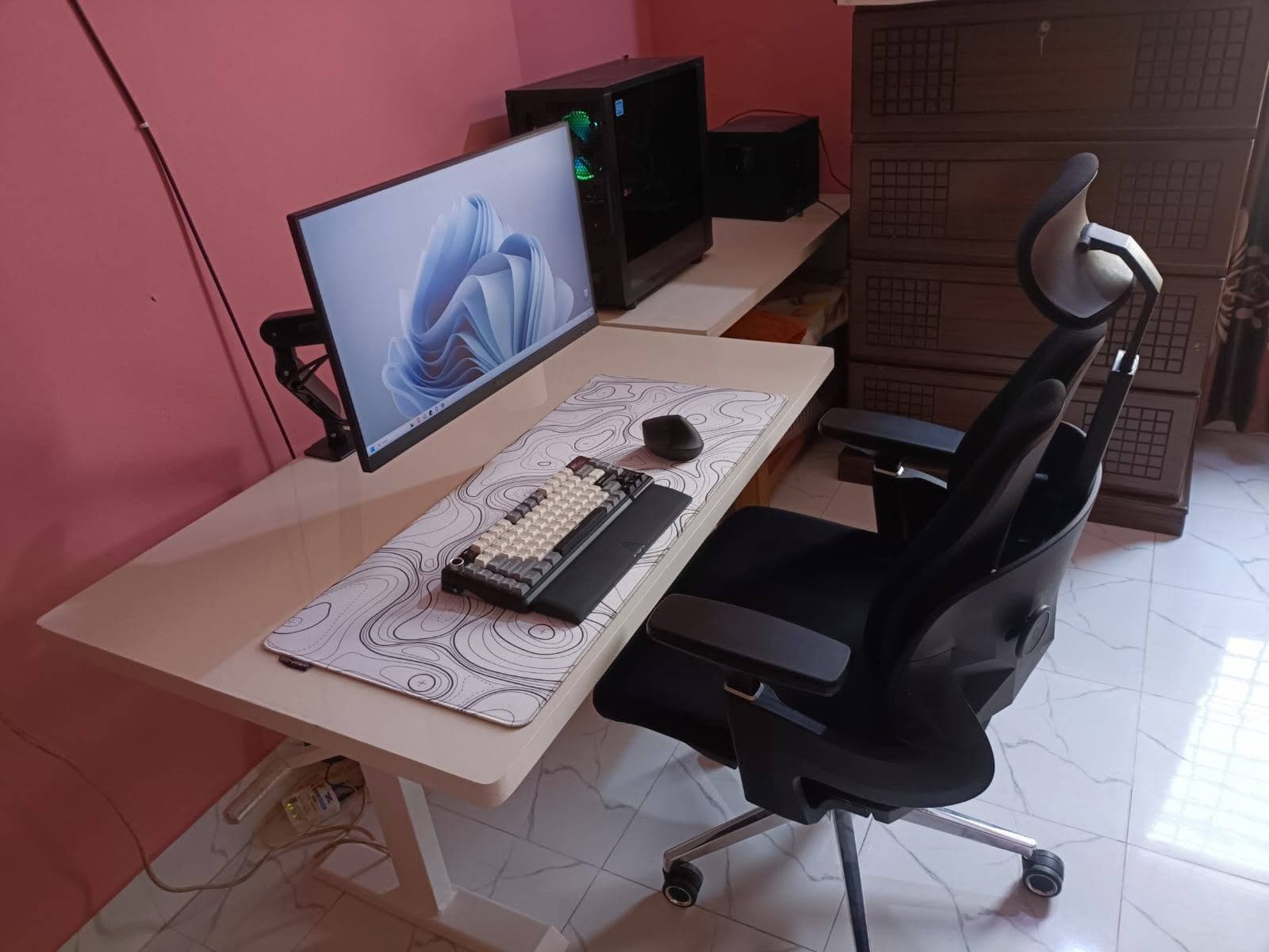 Nadia Karim's workspace